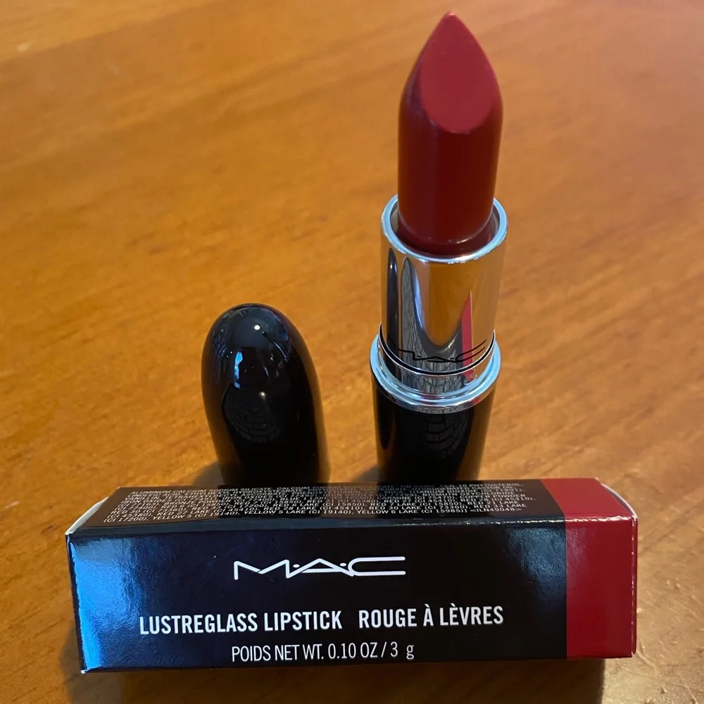 MAC Lustreglass Lipstick Lady Bug